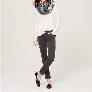 LOFT Corduroy Curvy straight pants